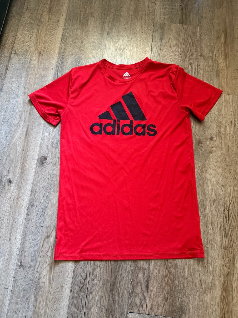 adidas Red & Black Kids XL 3-Piece Active Set - Logo Tee, Jacket & Track Pants - Picture 7 of 8
